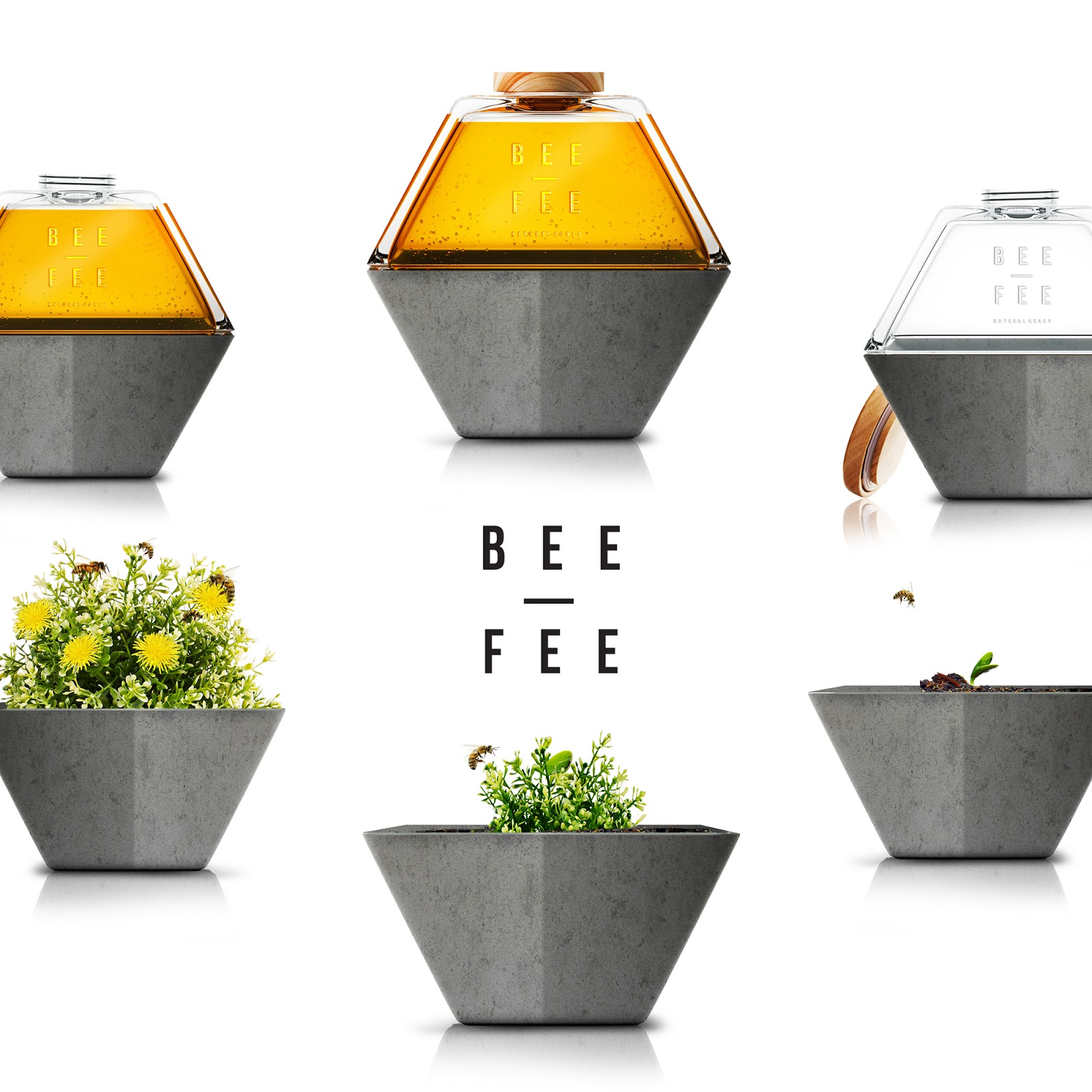 蜂蜜包装设计创意欣赏(图2)