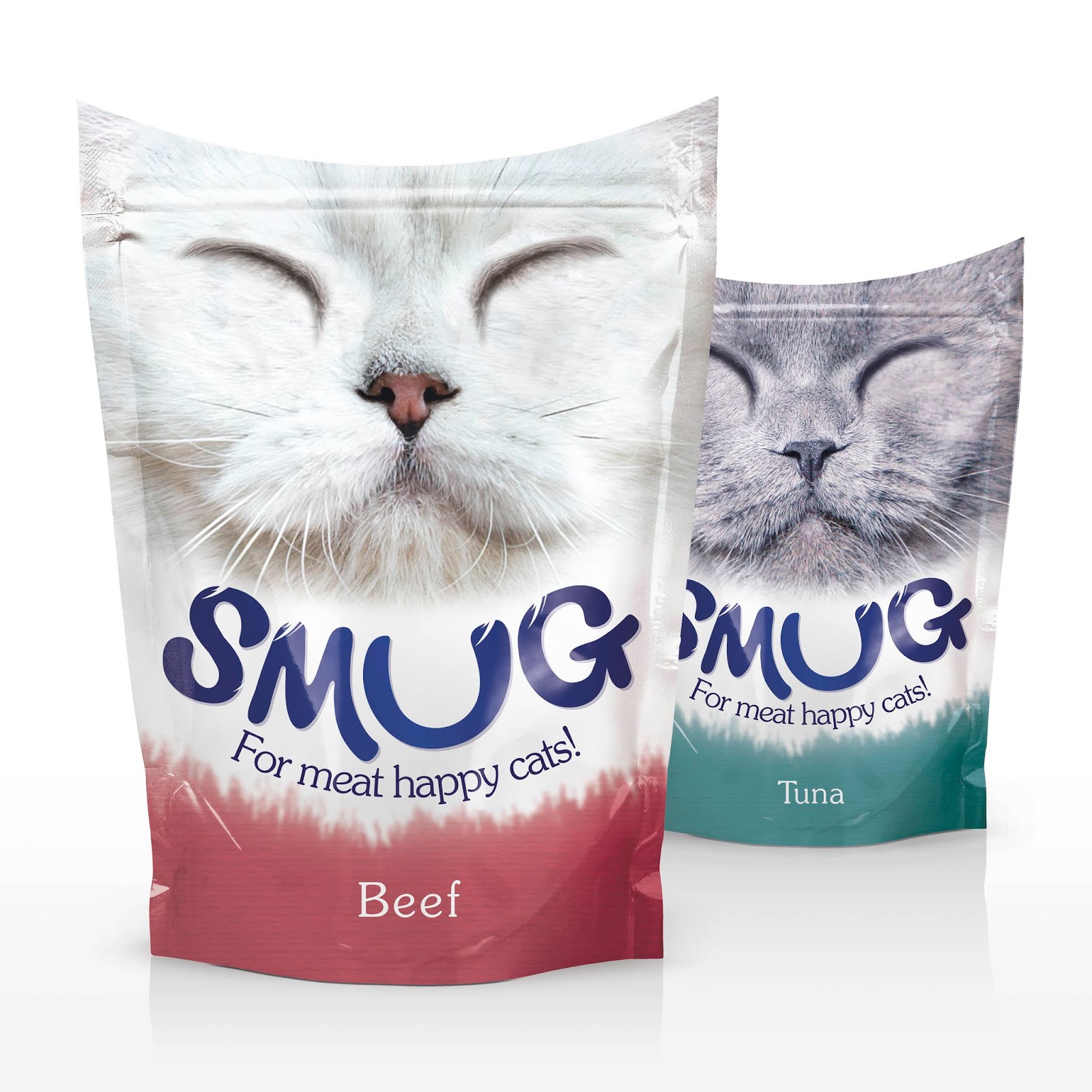 猫粮猫宠物食品西安四喜品牌包装设计