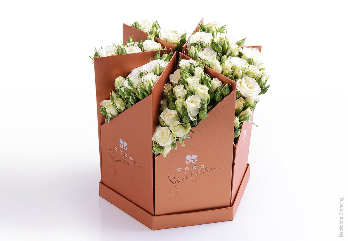 鲜花玫瑰花束西安四喜品牌策划包装设计VI设计logo设计