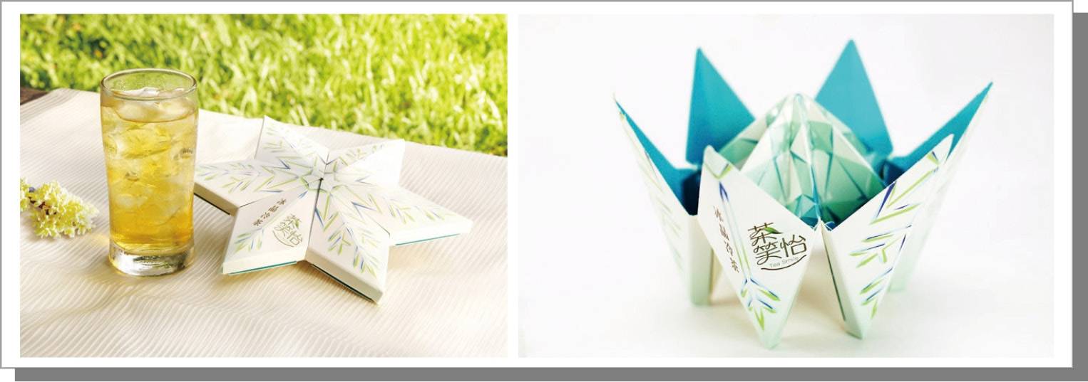 折叠纸盒包装通常会有两种设计方式(图2)