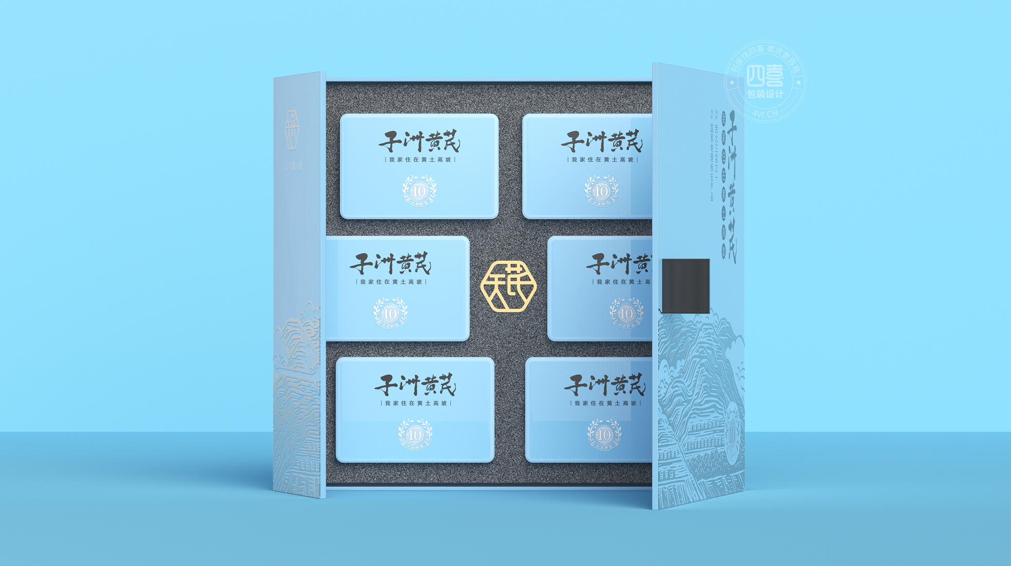 天芪子洲黄芪品牌全案升级(图6) 天芪子洲黄芪品牌全案升级(图6)