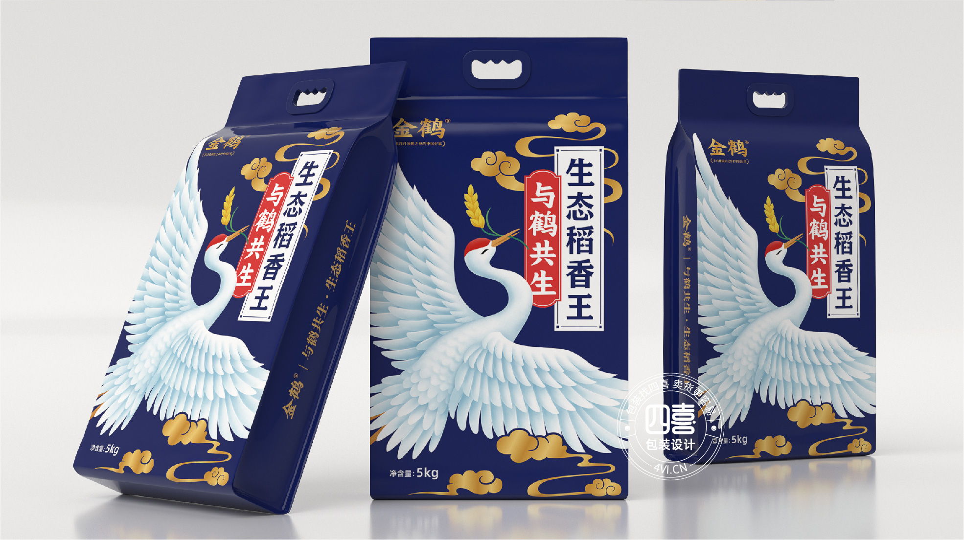 四喜：618抖音米面粮油类目销量第一，这个大米品牌在包装设计上做对了什么？(图5)